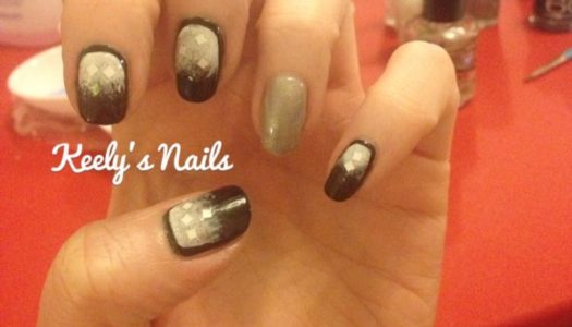 Outlined Nails – Easier than it looks!