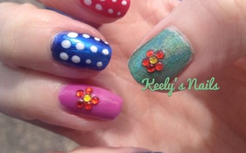 Dots and Flowers