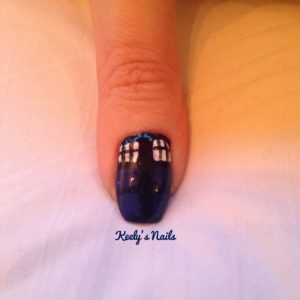 Dr Who nails by Keely's Nails