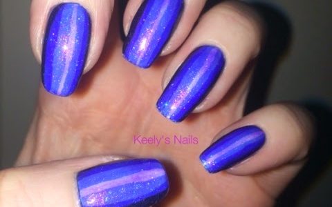 31 Day Nail Art Challenge: Day 6 Violet