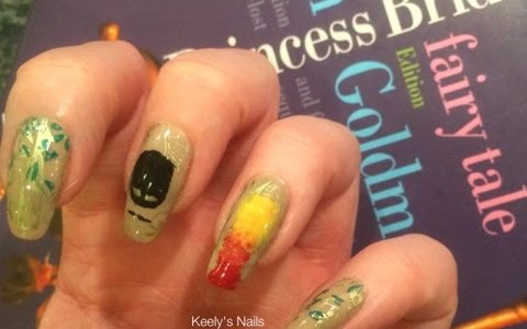 31 Day Nail Art Challenge: Day 24 Inspired by a Book