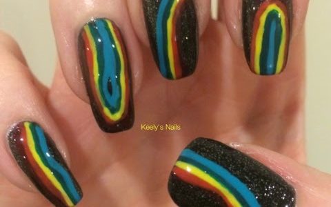31 Day Nail Art Challenge: Day 9 Rainbow