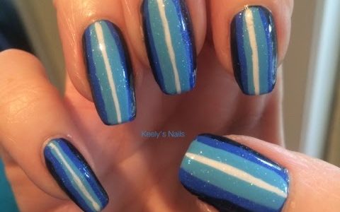 31 Day Nail Art Challenge: Day 5 Blue