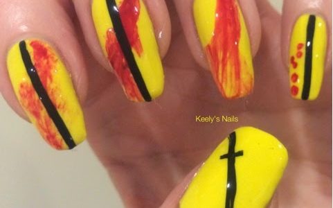 31 Day Nail Art Challenge: Day 23 Inspired by a Movie