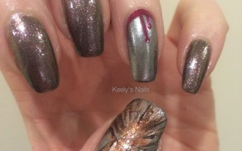 31 Day Nail Art Challenge: Day 8 Metallic