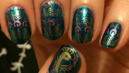 Peacock Nails