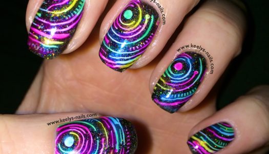 Tron Nails