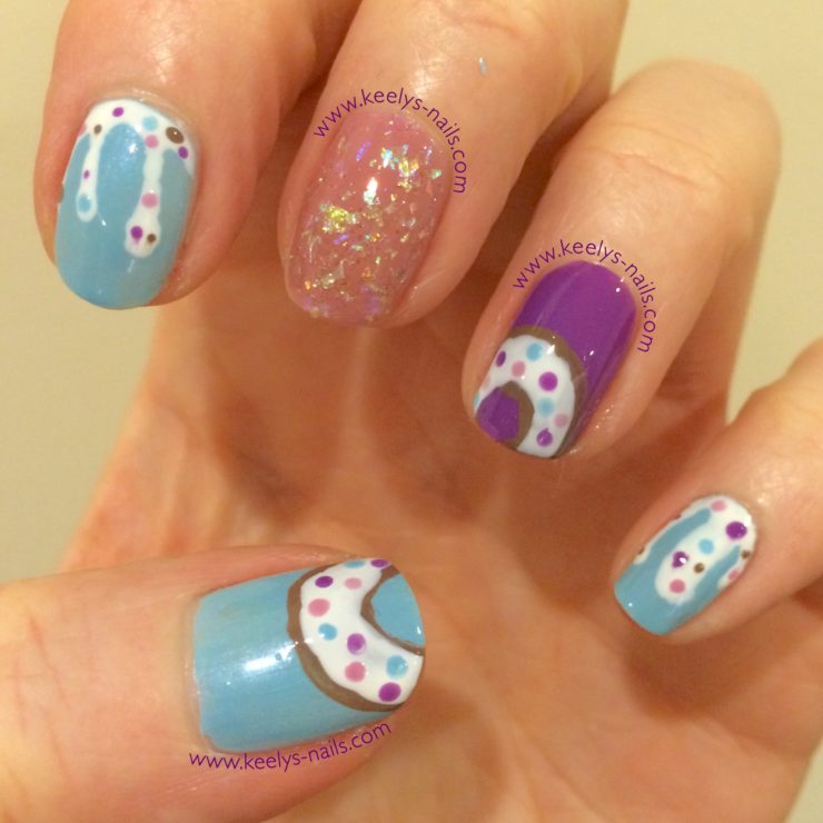 Chocolate Doughnuts Keely's Nails