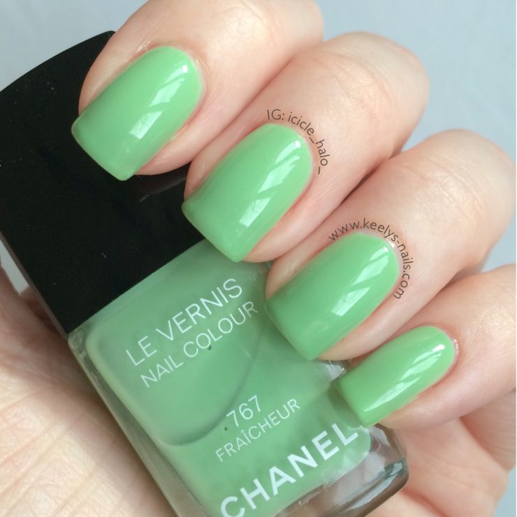 CHANEL Fraicheur Le Vernis - A CHANEL Jade dupe? : All Lacquered Up