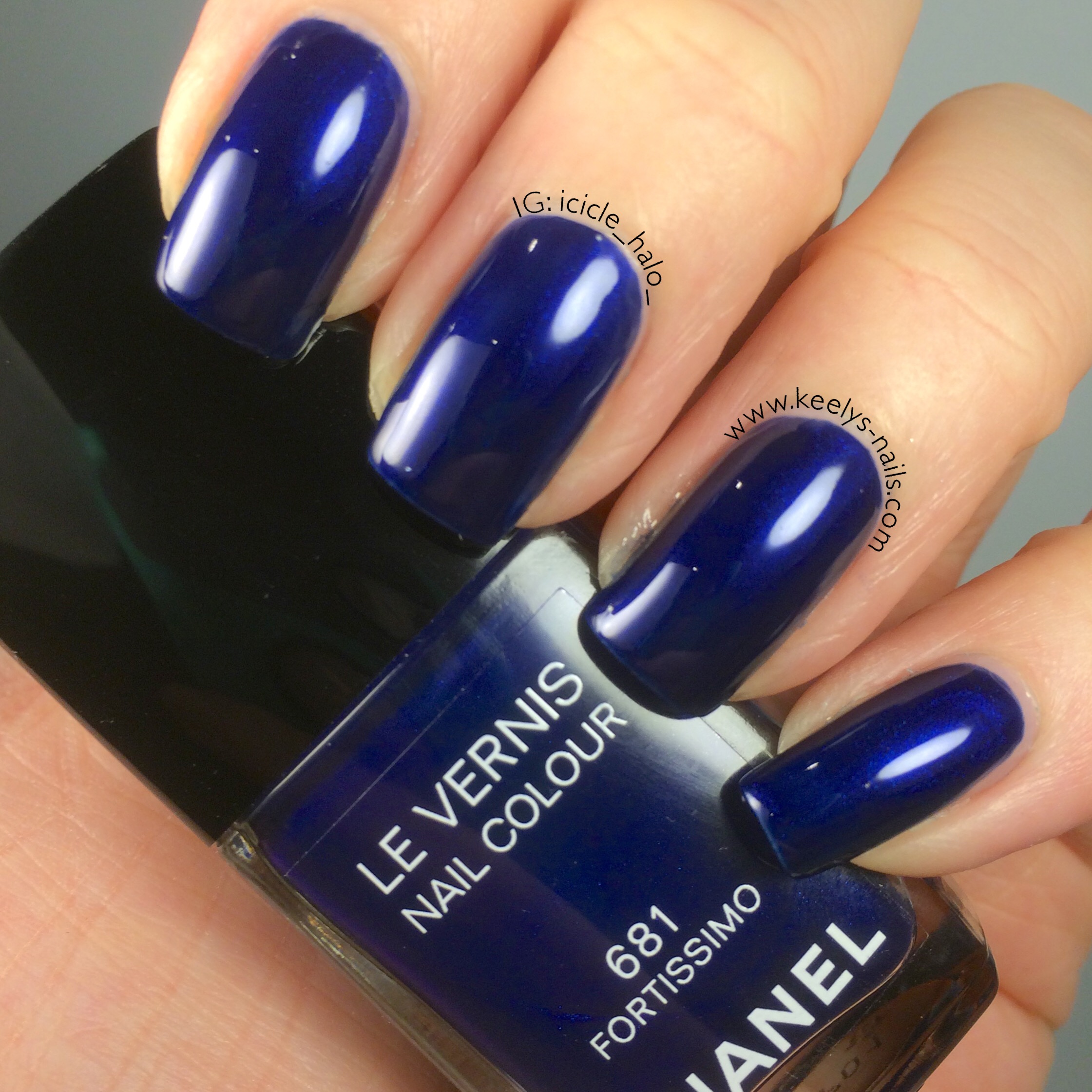 Chanel Fortissimo 681 swatch | Keely's Nails
