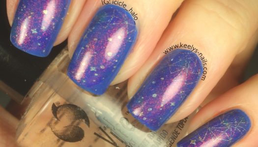 Northern Lights nail art