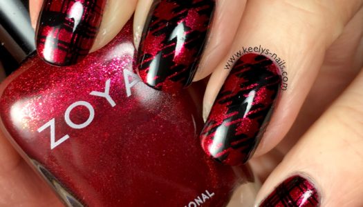 Sarah’s Tartan Nail Art