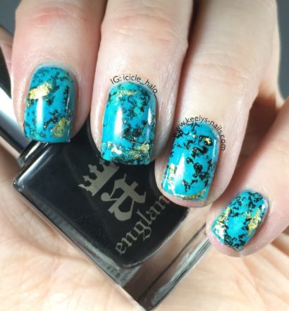 Turquoise Nail Art Tutorial