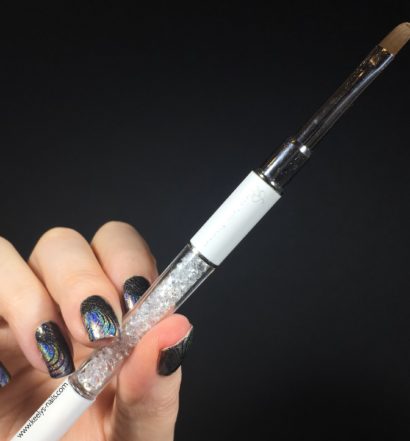Clear Jelly Stamper Bling - The Bling Brush