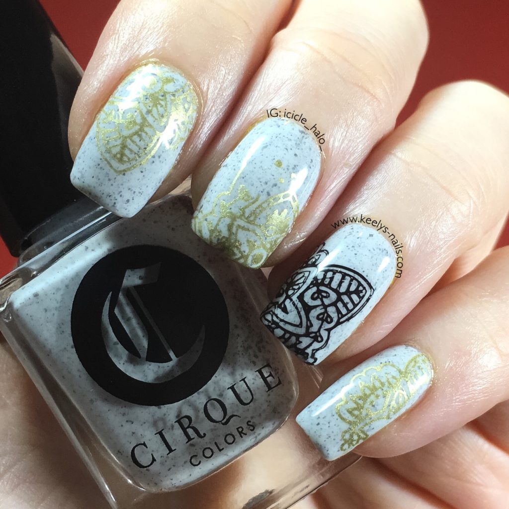Cirque Hatch with stamping left hand