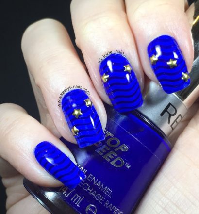Flag Nails right hand