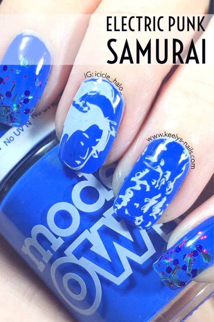 Maniswap Circle Electric Punk Samurai Pinterest | Keely's Nails