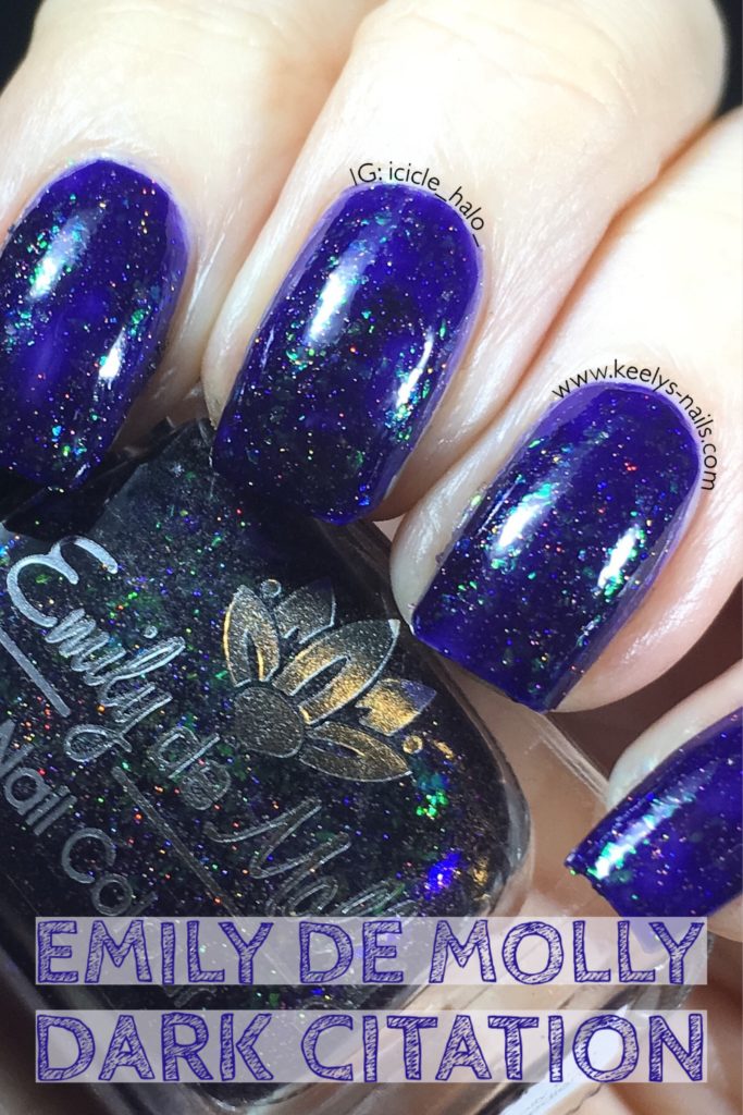 Emily de Molly Dark Citation | Keely's Nails