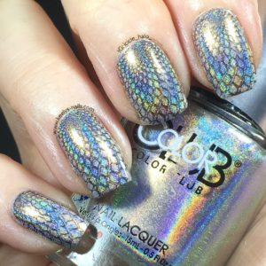 Holographic Stamping on holo base left hand
