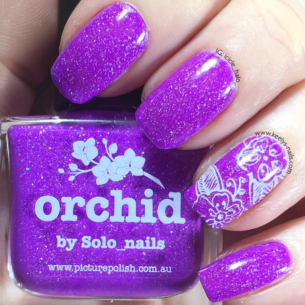 Picture Polish Orchid a collaboration polish with Solo Nails