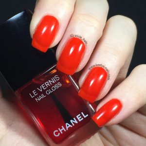 Chanel Nail Polish Fall 2016 Swatches Rouge Radical