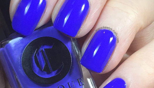 Perfect Neon Blue Polish: Cirque Rehab