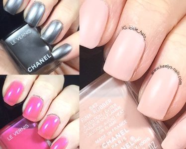 Chanel Nail Polish Holiday 2016 Swatches