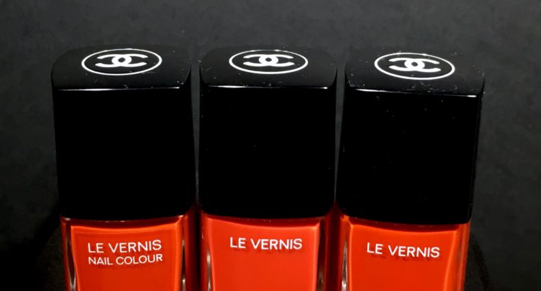 Chanel Reds: Coquelicot, Rouge Red, Gitane