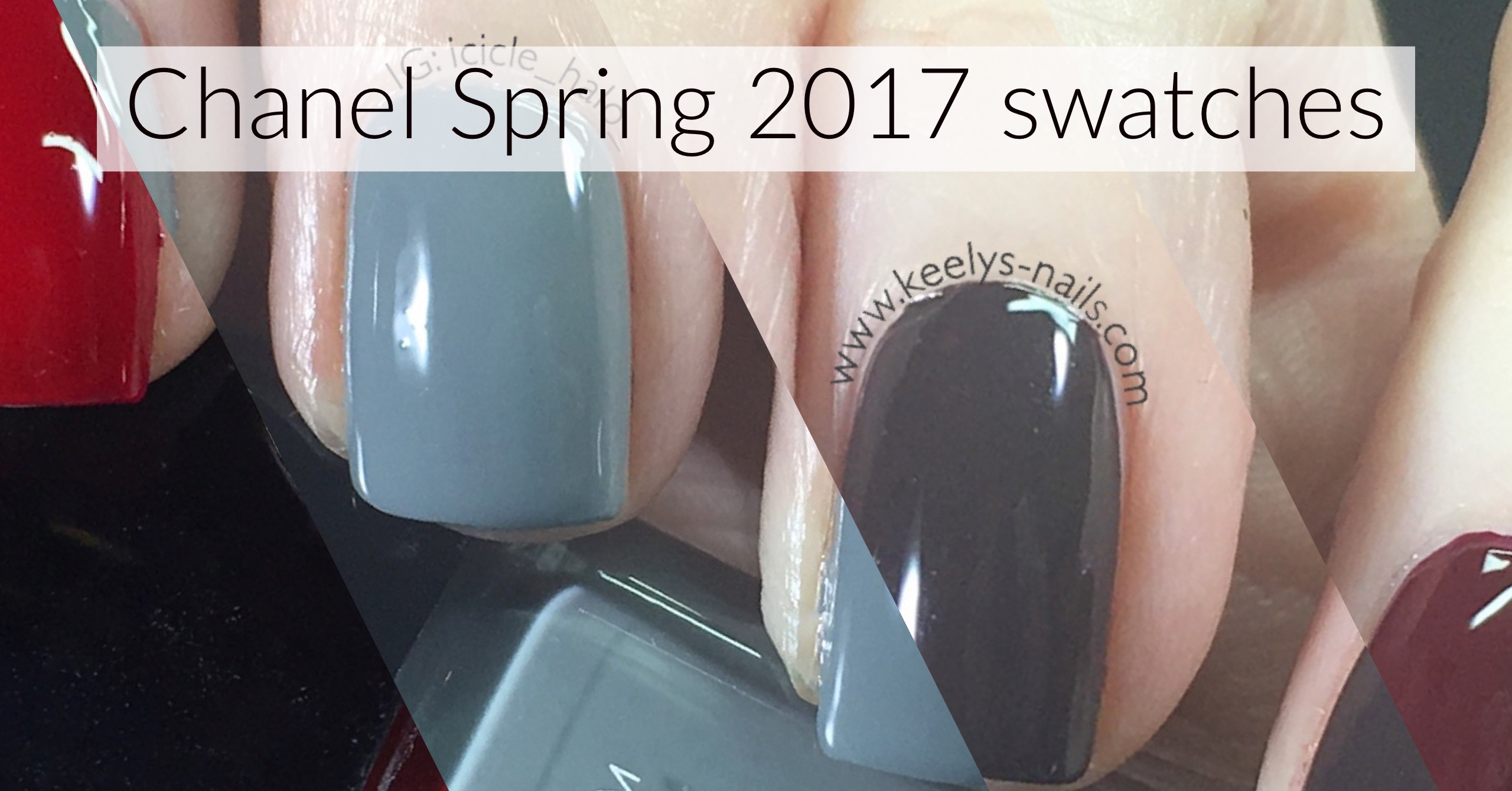Chanel Nuvola Rosa Swatch Neapolis Spring 2018 - Keely's Nails