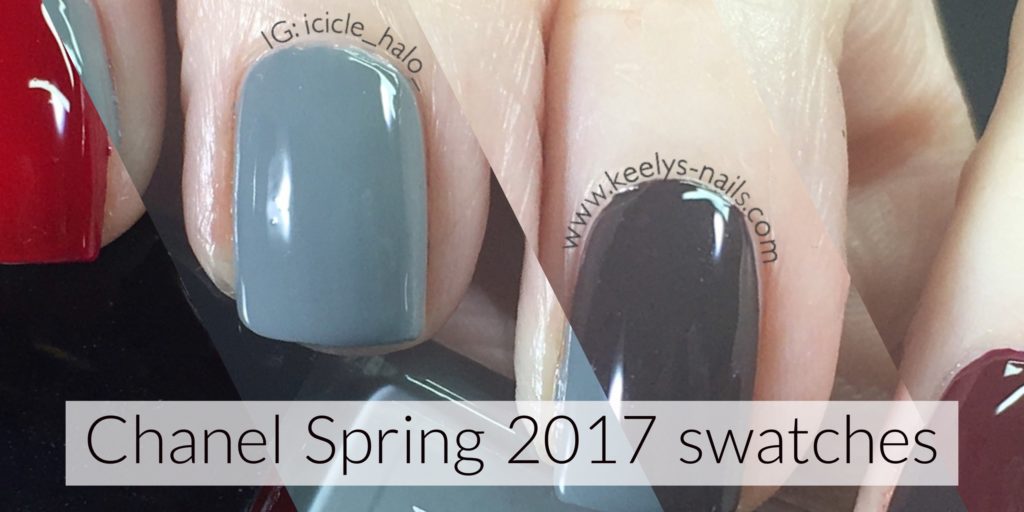 Chanel Spring 2017 swatches Twitter