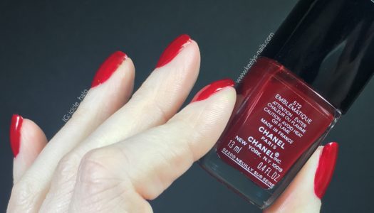chanel nail polish colors red