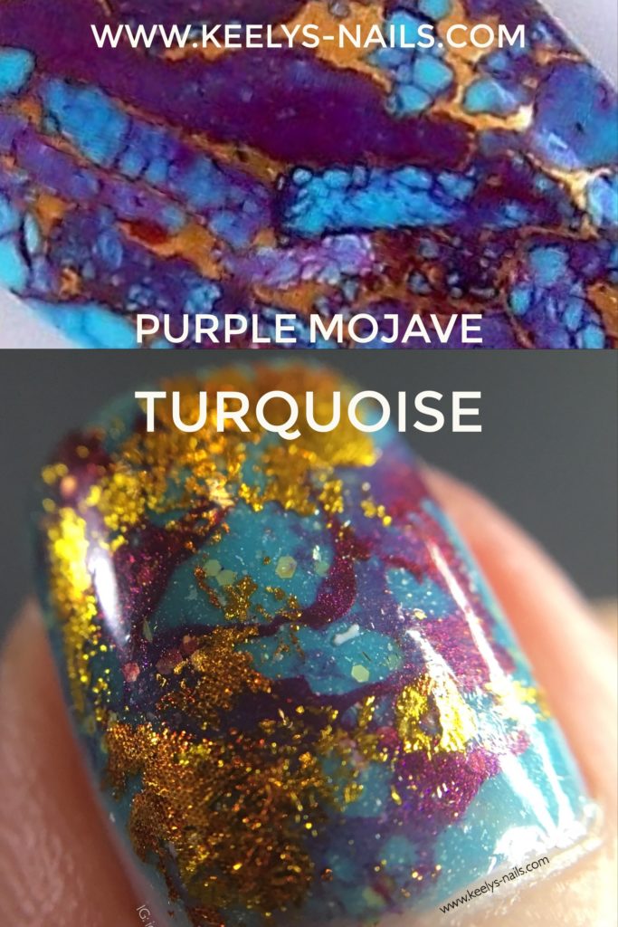 Purple Mojave Turquoise Pinterest
