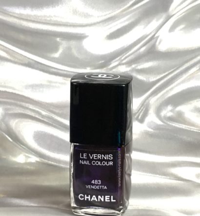 I got nail polish in my eye and it was Chanel Vendetta