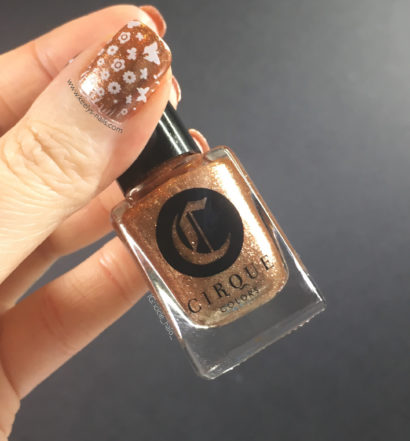 Rose Gold nail polish Cirque Halcyon