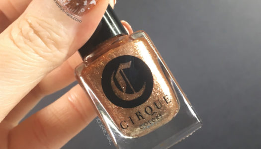 Rose Gold nail polish nail art stamping 
