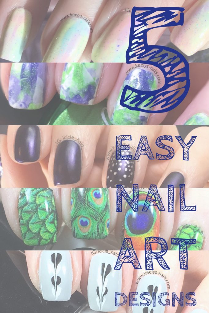 5 easy nail art designs ¦ Keely's Nails