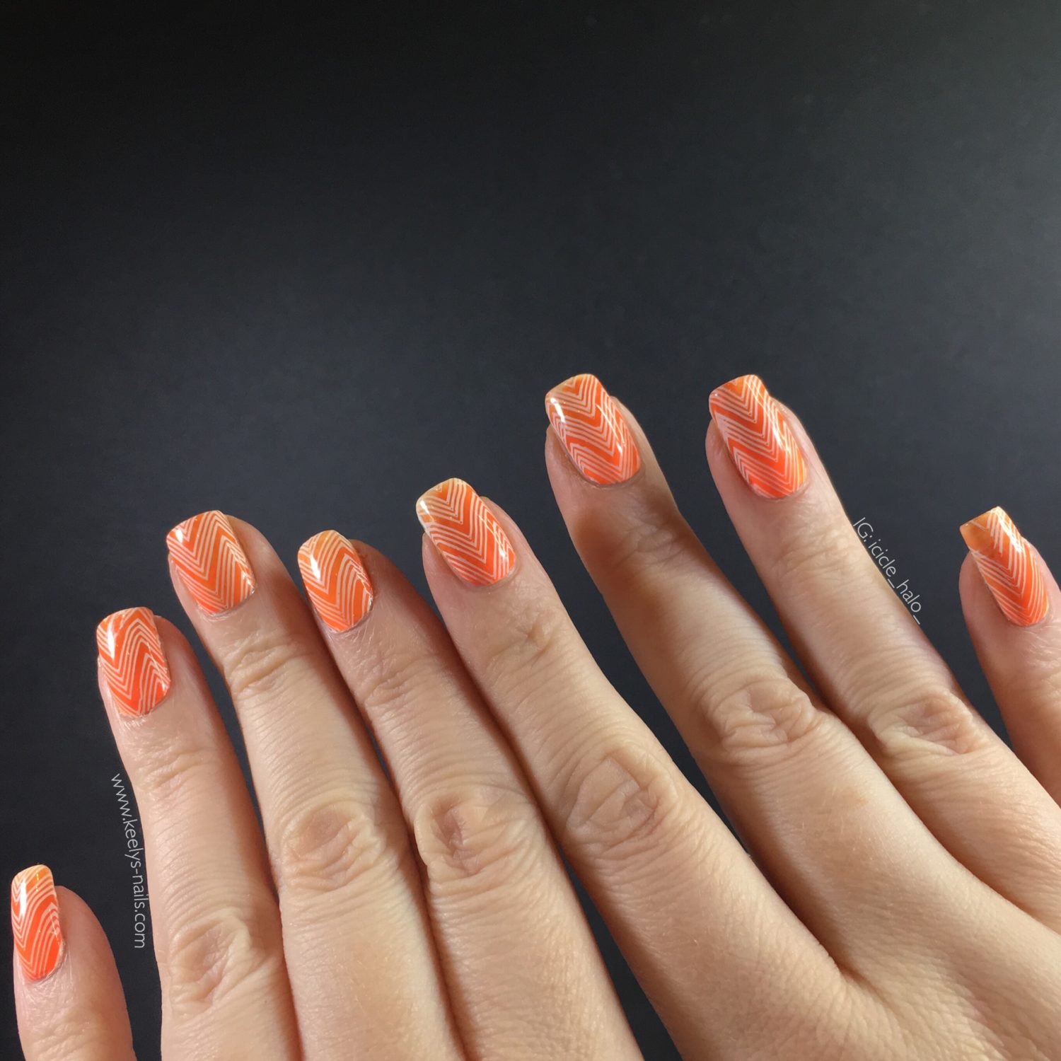 Coral Ombré for Maniswap Circle