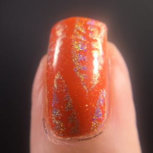 Autumn nail art over Autumn by Picture Polish