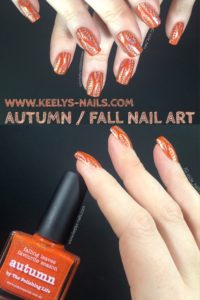 Fall nail art by Keely's Nails on Pinterest