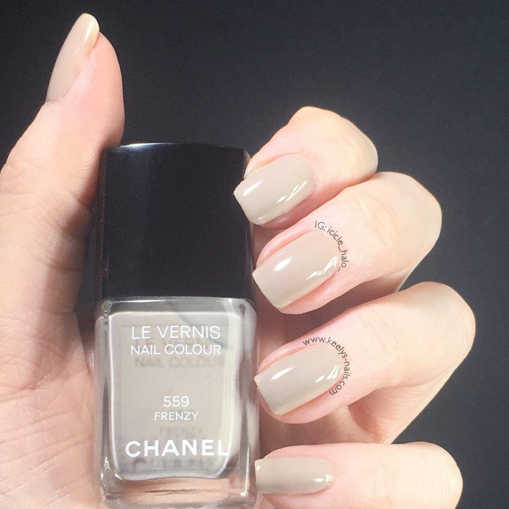 Chanel Fall Winter 2017 Frenzy swatched by Keely's Nails