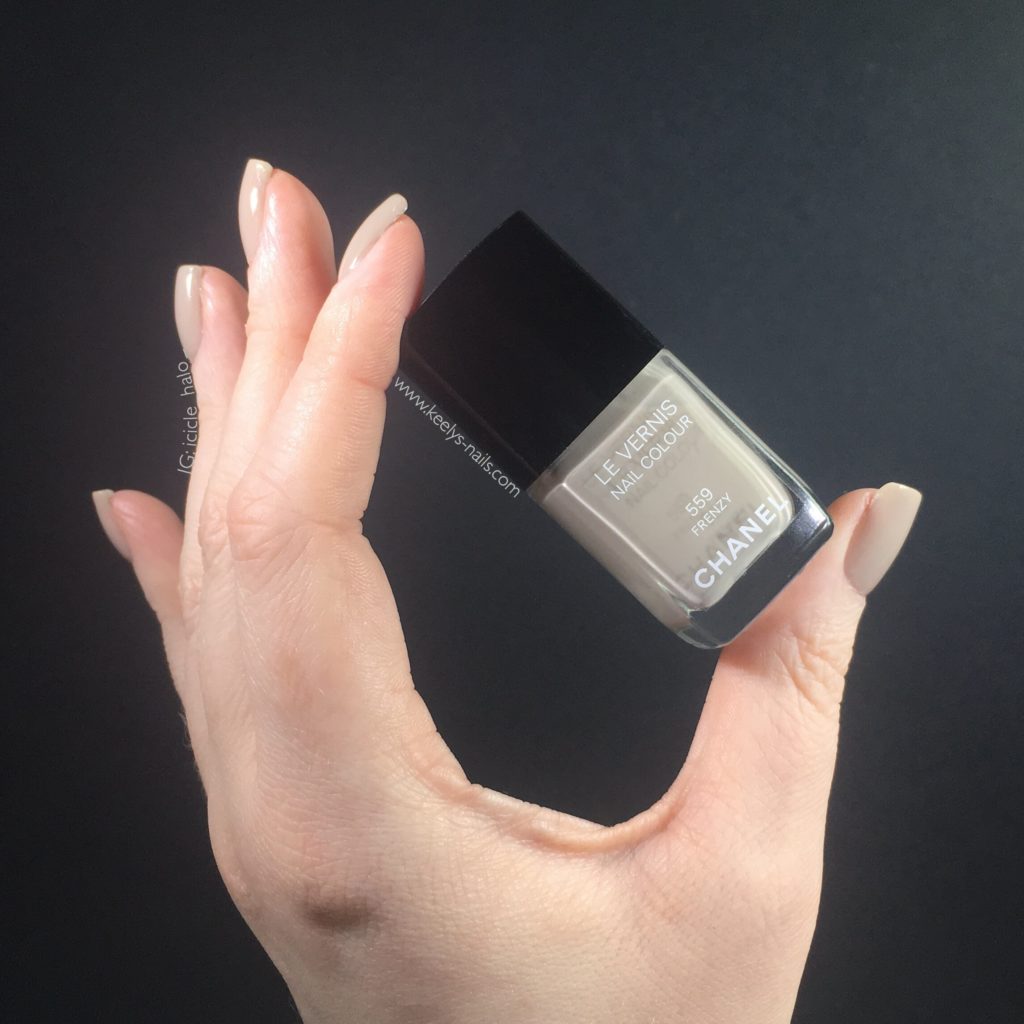 Chanel Frenzy swatch - bottle