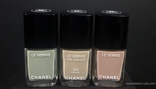 Chanel Fall Winter 2017 swatches