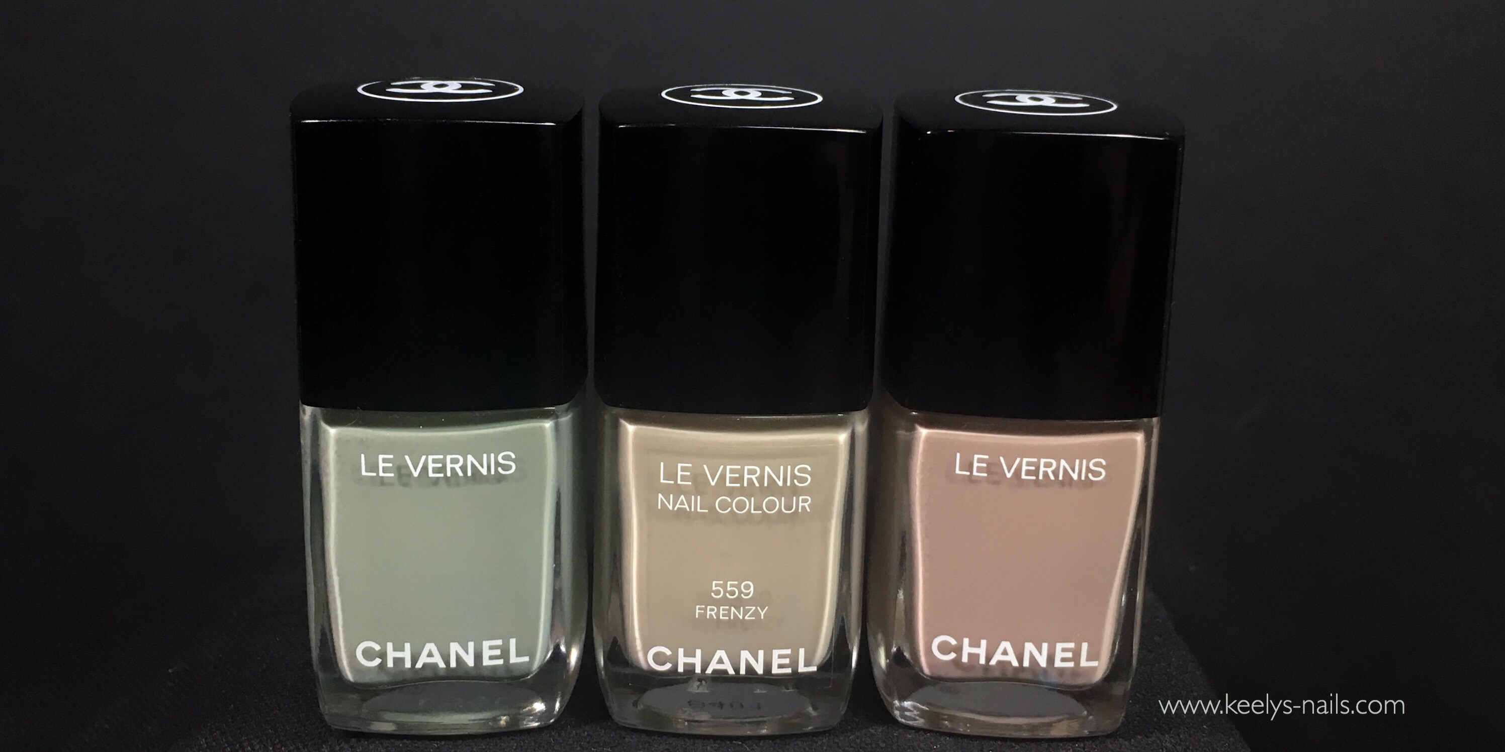 Chanel Fall Winter 2017 swatches - Keely's Nails