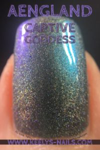 AEngland Captive Goddess swatched by Keely's Nails | Pinterest