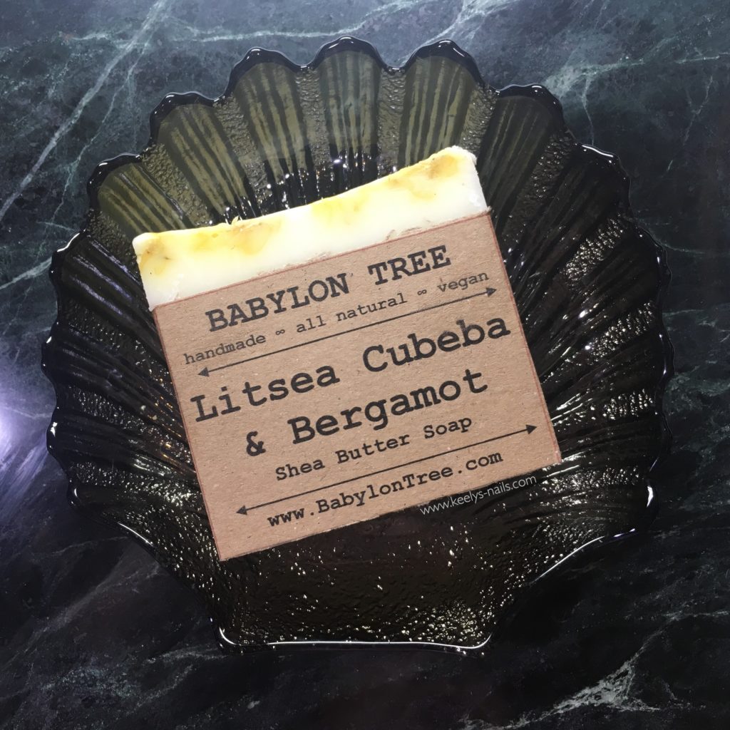 Babylon Tree Shea Butter Soap in Litsea Cubeba and Bergamot