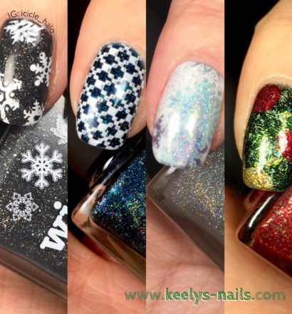 Ten Christmas nail art ideas from Keely's Nails