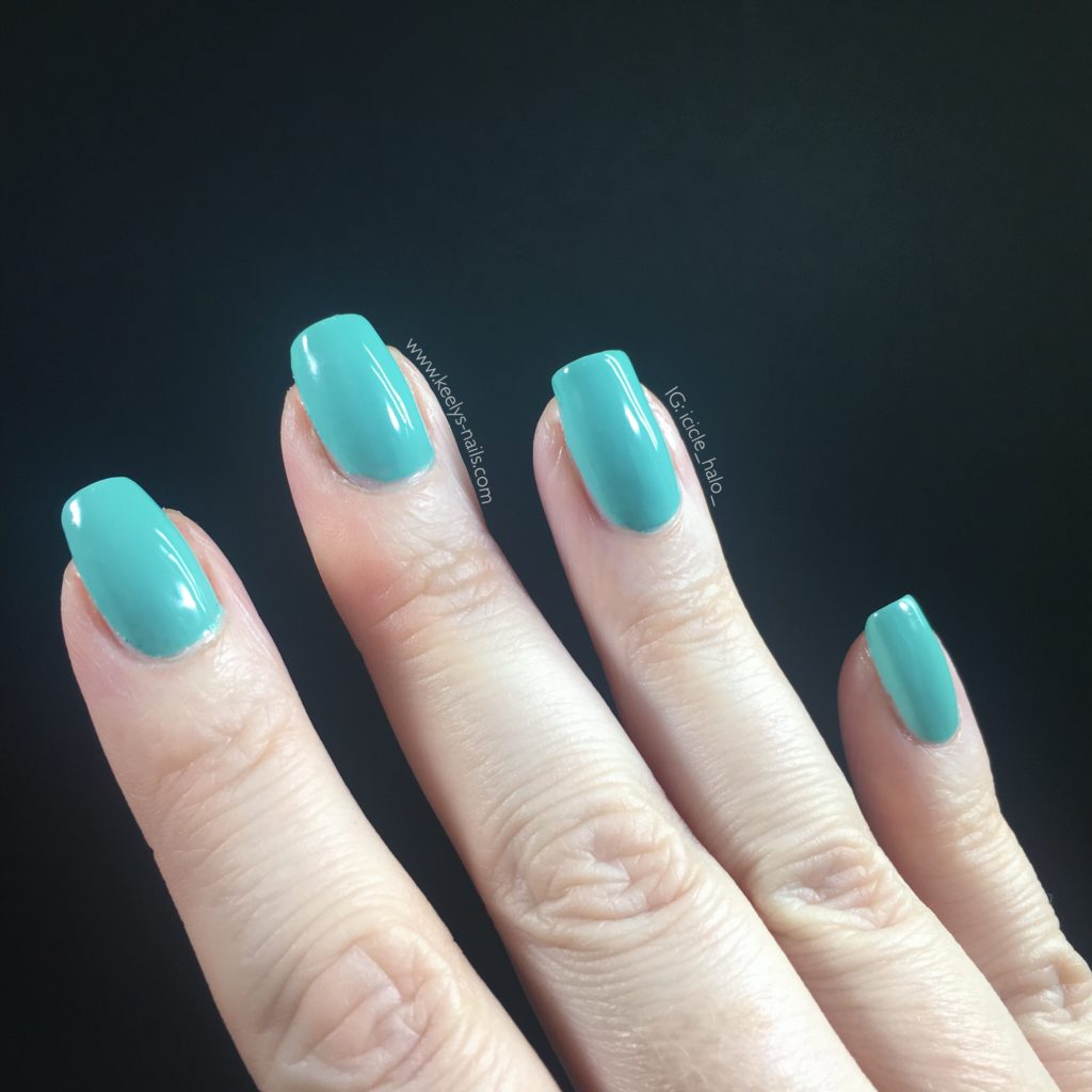 A saturated turquoise from Chanel in my stash - this is inspired by the Mediterranean sea
