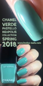 Chanel Verde Pastello by Keely's Nails on Pinterest