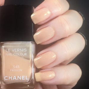 Swatch of Chanel Frisson 543 by Keely's Nails