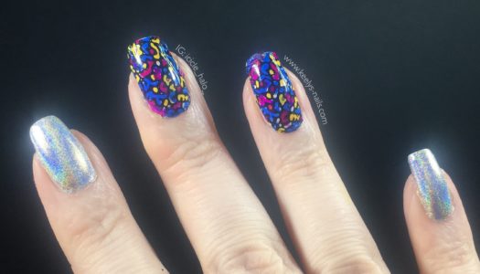 Millefiori nail art inspired by Fabian Oefner